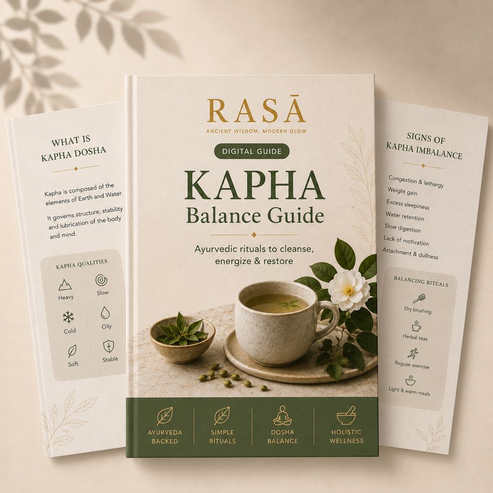 KAPHA Balance Guide — the cover of the digital guide