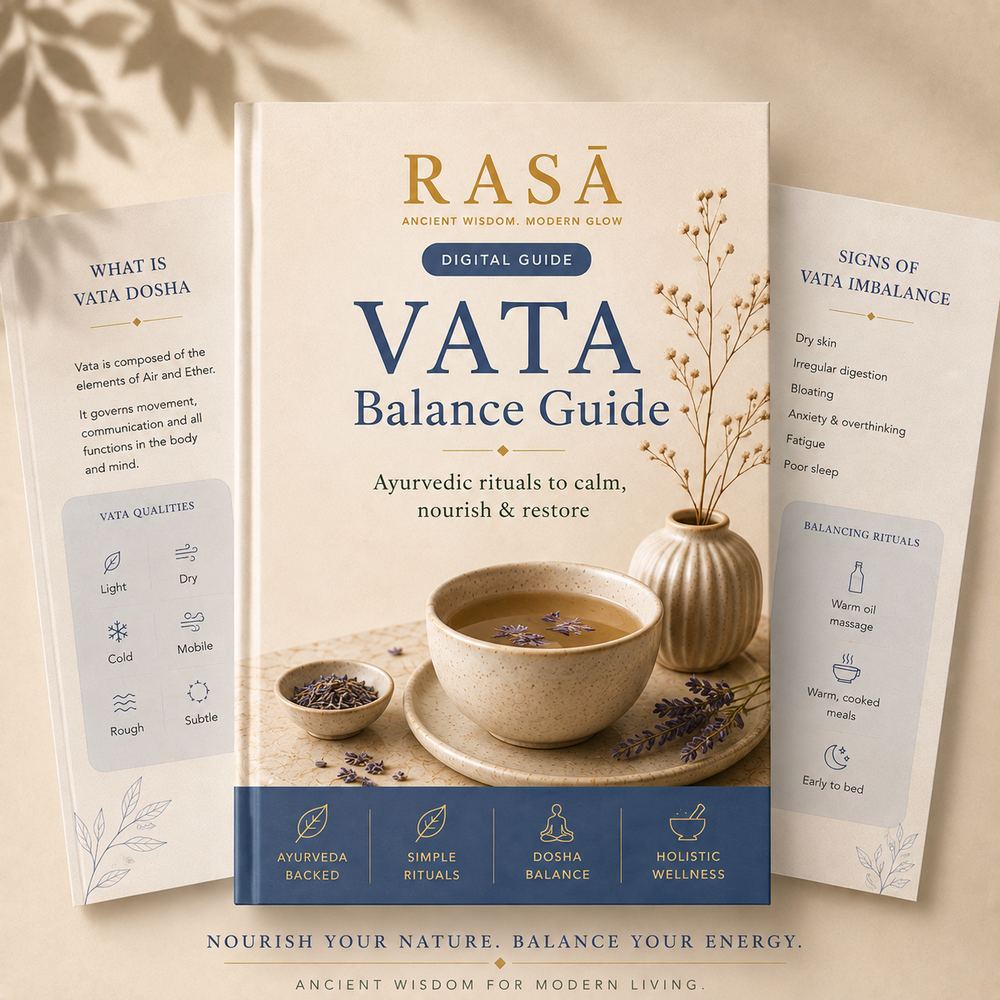 VATA Balance Guide — the cover of the digital guide