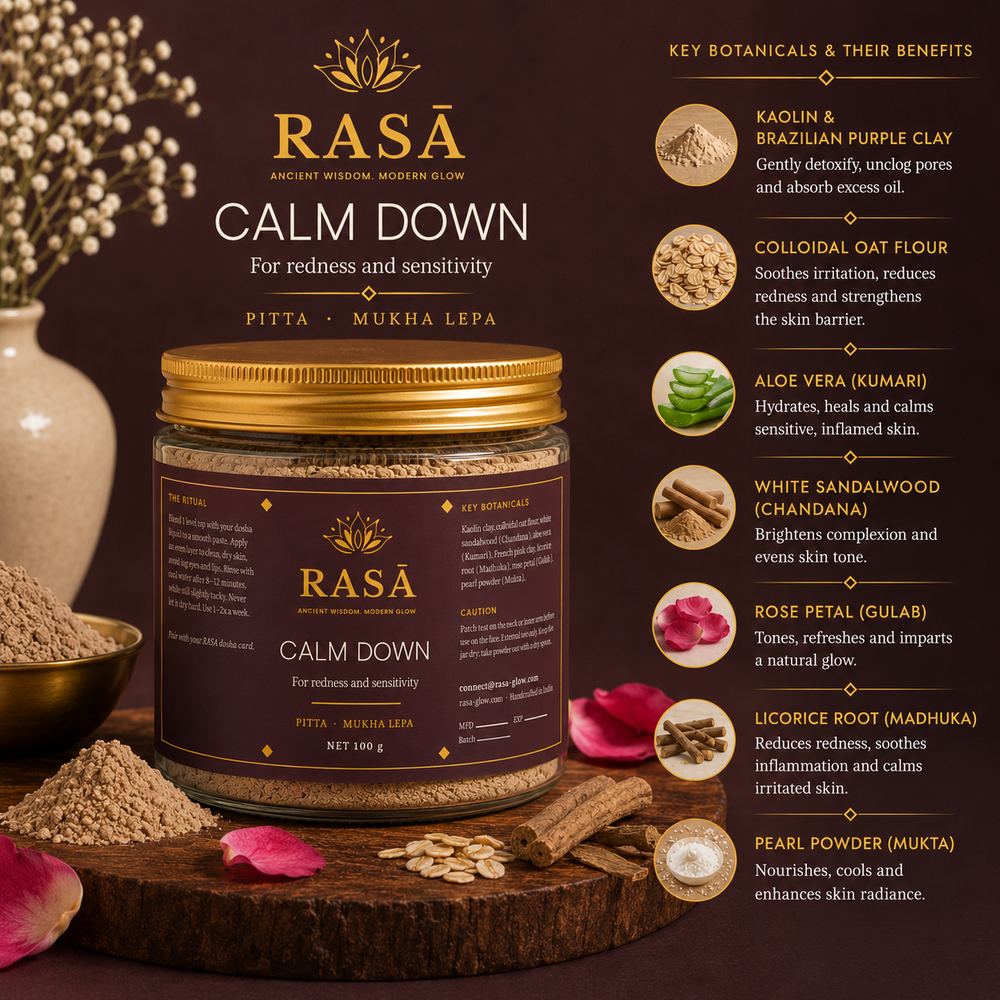 CALM DOWN — the botanicals inside it, and what each one does