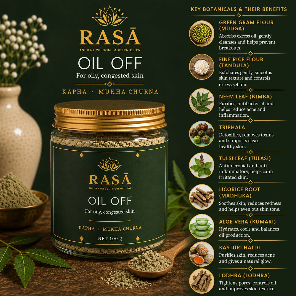 OIL OFF — the botanicals inside it, and what each one does