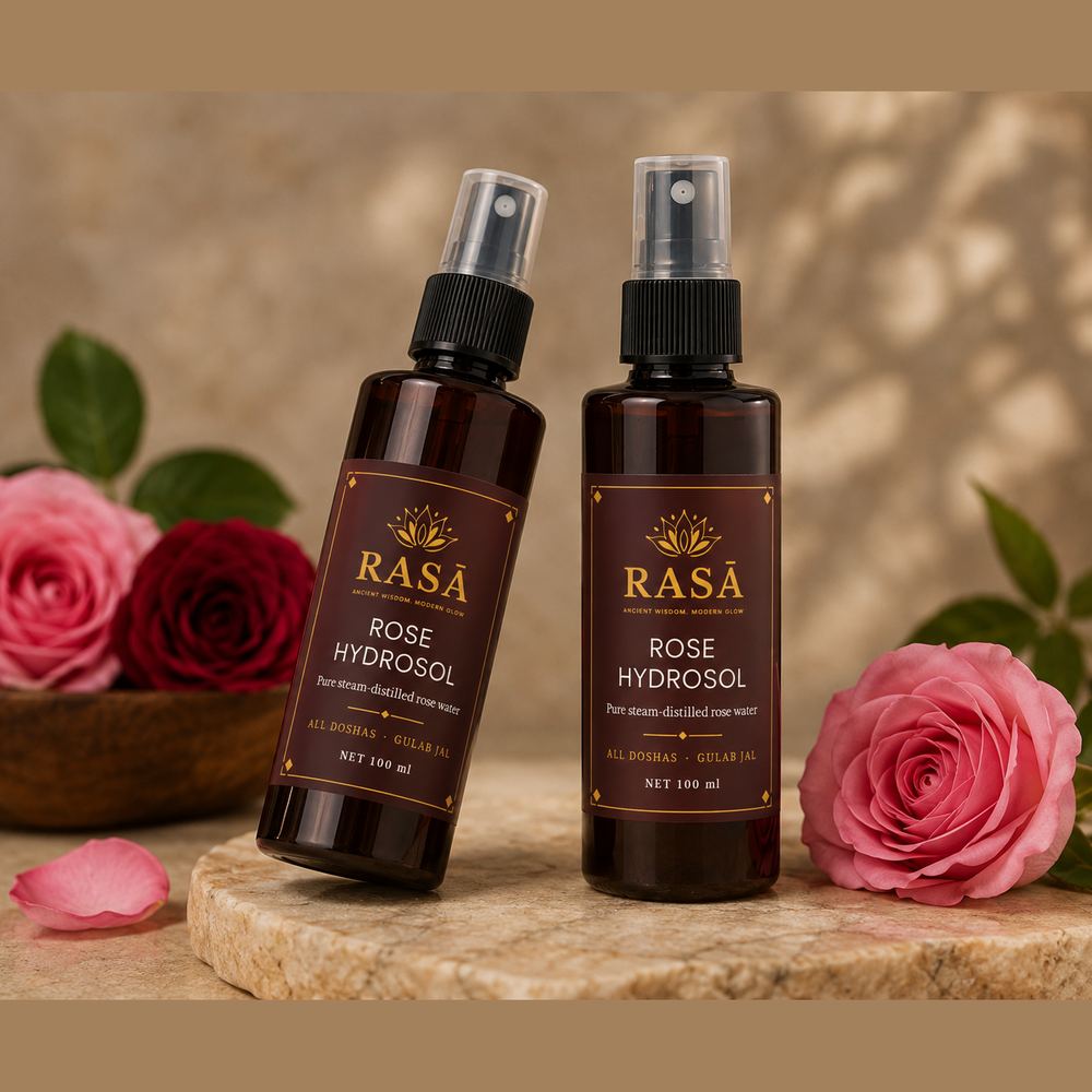 ROSE HYDROSOL — two bottles