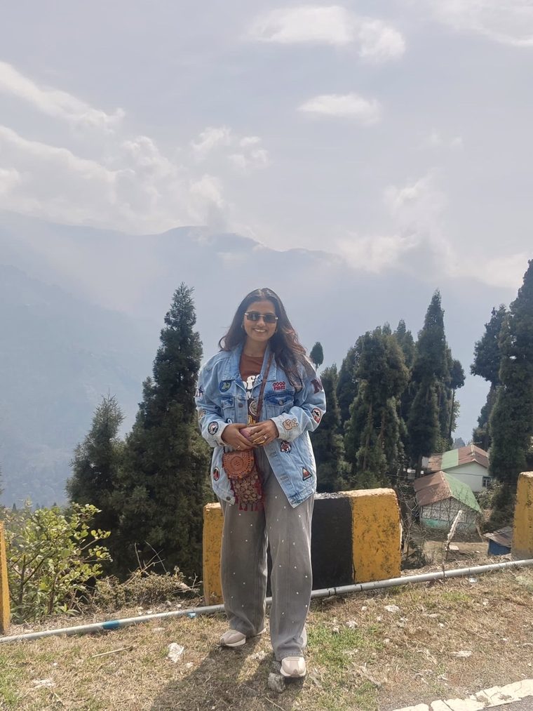 The Himalaya, seen from Sikkim